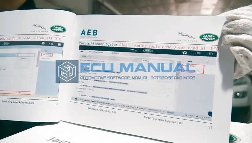 JLR pathfinder Book ECU Manual 3