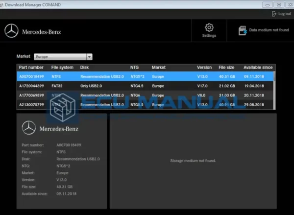 Comand-download-manager-ECU-Manual-2