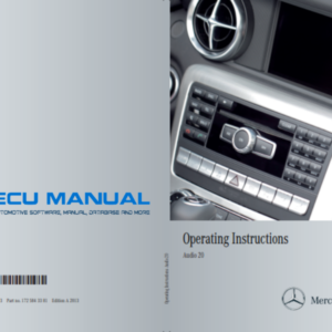 Mercedes-Benz Audio 20 Operating Instructions Manual