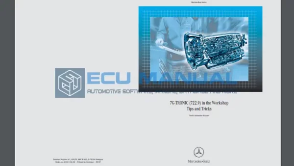 7G-tronic-ECU-Manual