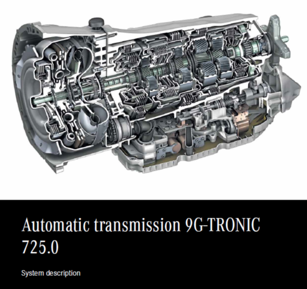 Automatic transmission 9G tronic 725.0 System Description 2