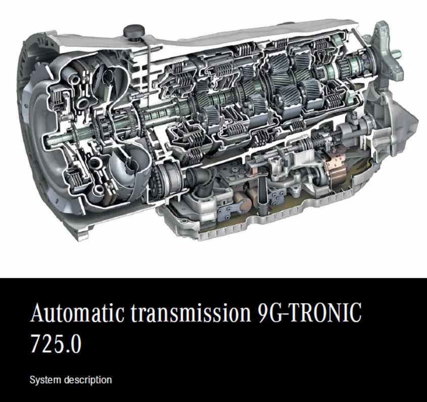 Automatic transmission 9G-tronic 725.0 System Description 2 Automatic transmission 9G tronic 725.0 System Description 2