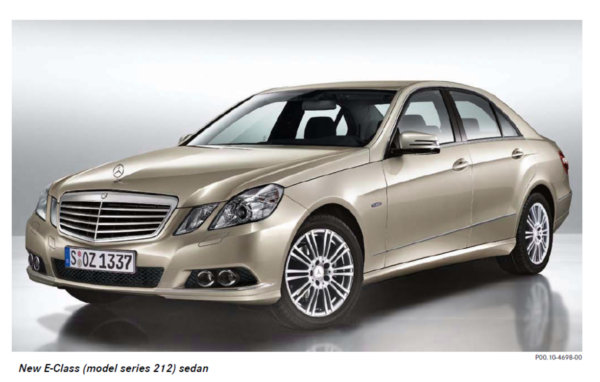 Introduction into service manual – Model series 212 New E class 4